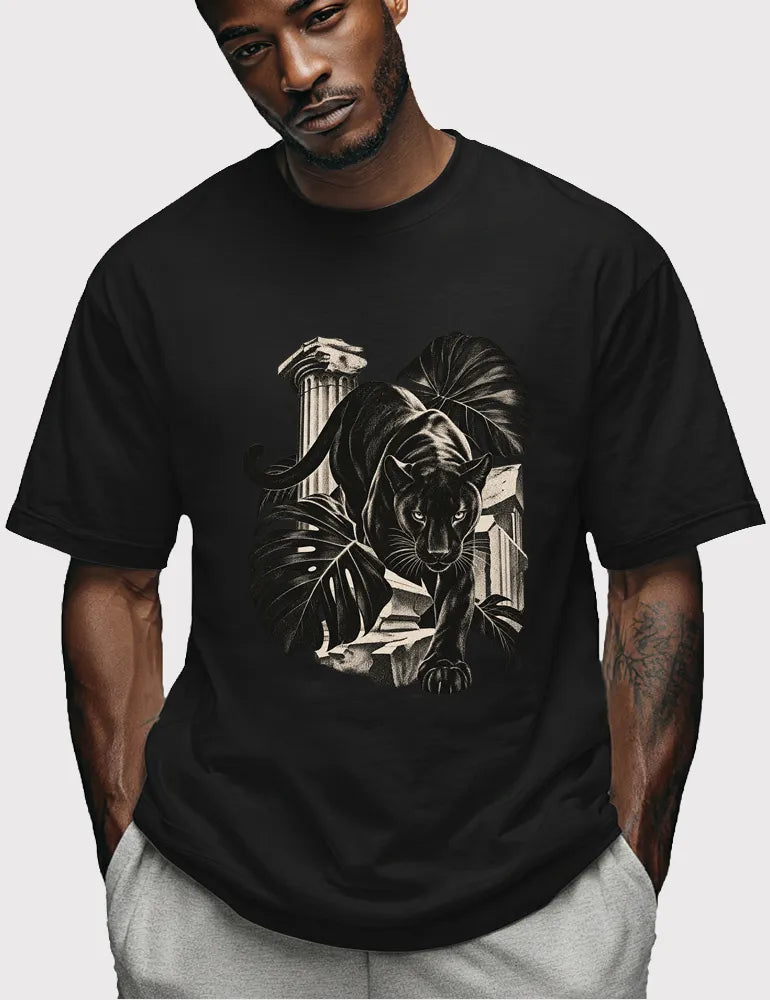 Shadow Panther No. 03 Heavyweight Tee | The Atelier Series