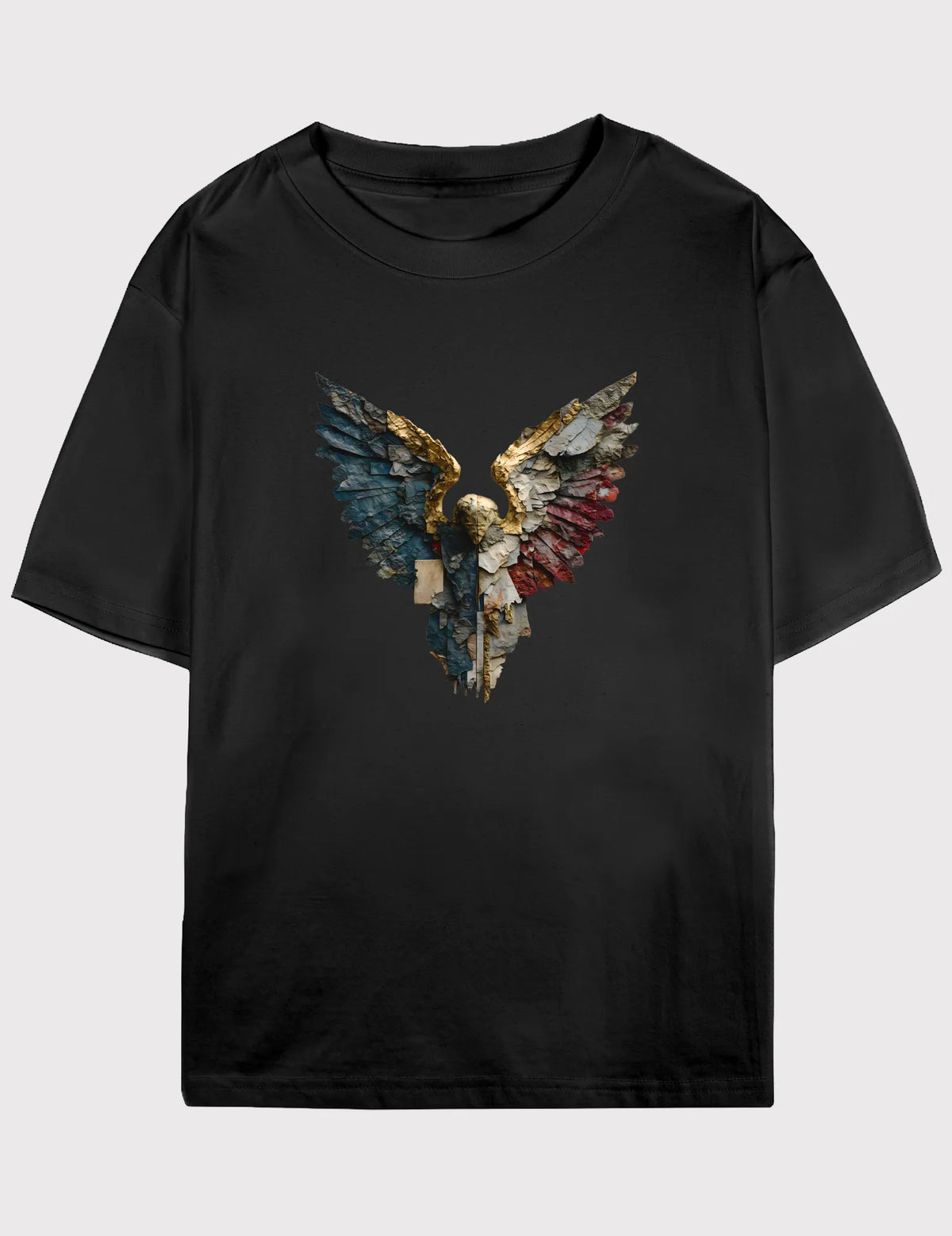 Urban Wings No. 08 - Unisex Abstract Geometric Graphic Tee | The Debris Series by Kaelo X image 2