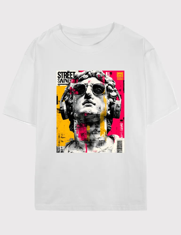 Street Saints No. 01 - Unisex Urban Graphic Streetwear Tee | The Debris Series by Kaelo X image 0