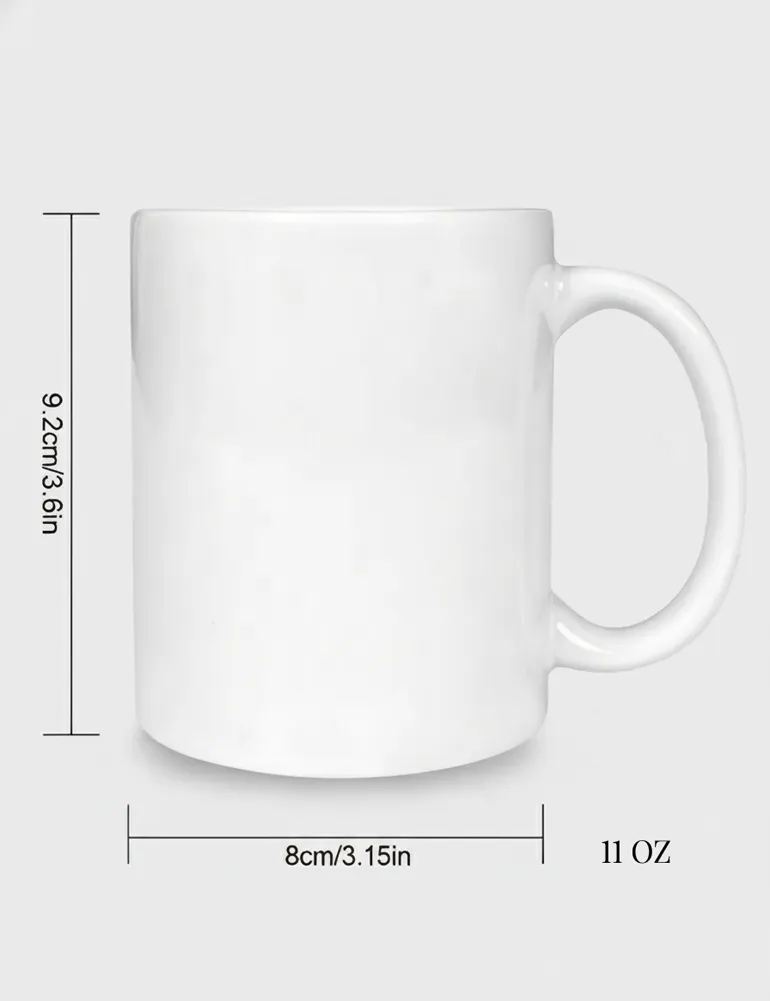 Kinetic Silence No. 01 Art Mug - Minimalist Sumi-e Ink Stroke image 5
