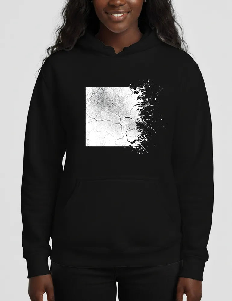 Eroded Order No. 05 - Distressed Grunge Square Hoodie | Julian Hayes Signature Series image 2