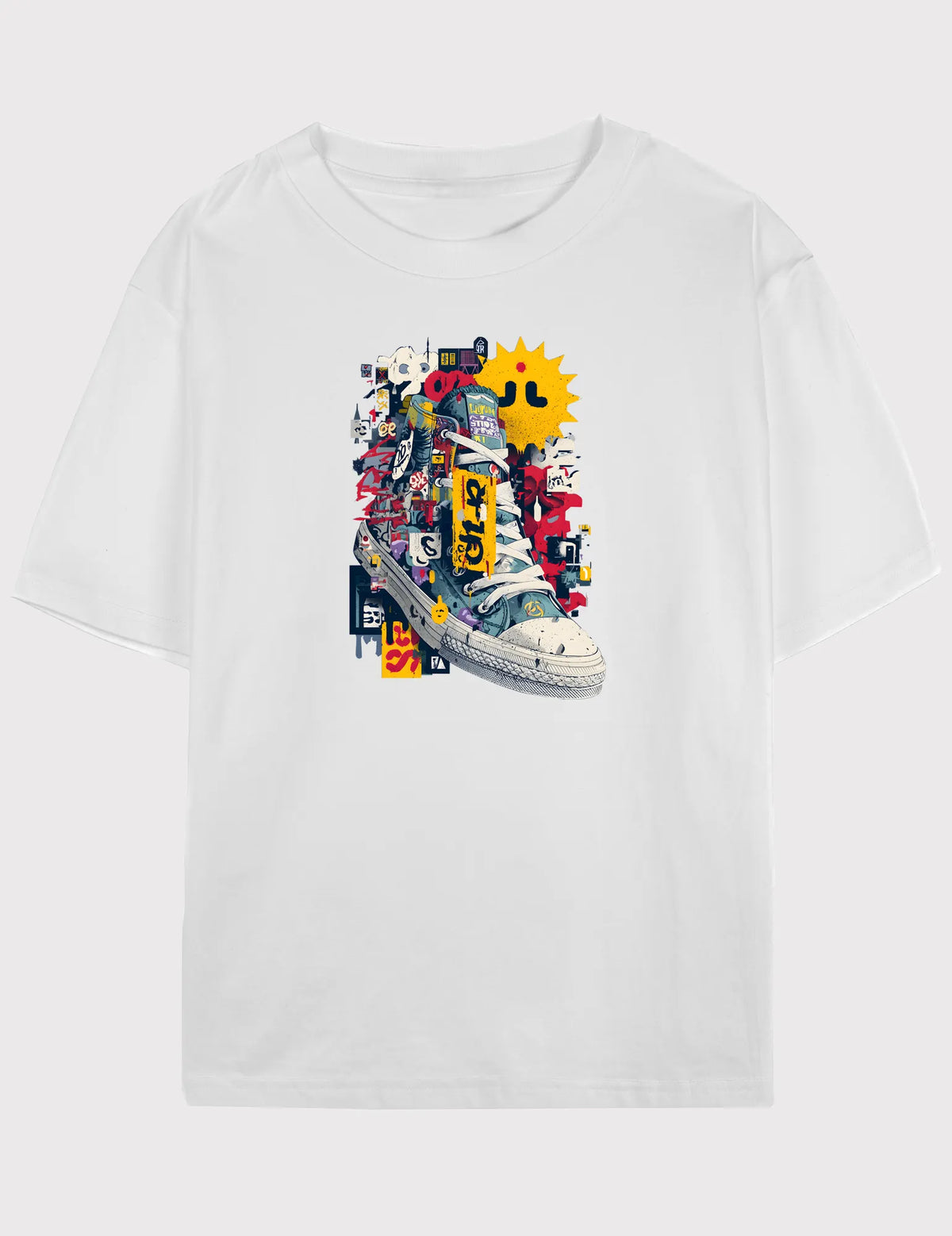 Kick Theory No. 04 - Unisex Urban Sneaker Culture Graphic Tee | Debris Series by Kaelo X image 2