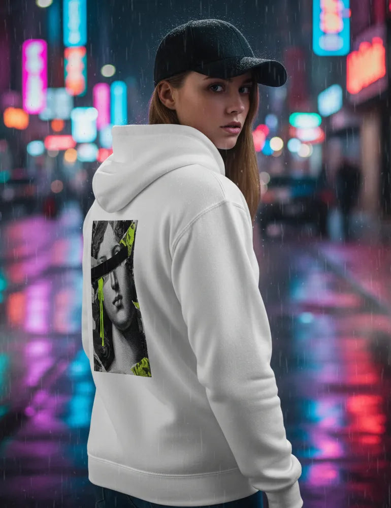 Censored Muse No. 04 - Renaissance Street Remix Hoodie | The Debris Series by Kaelo X image 5