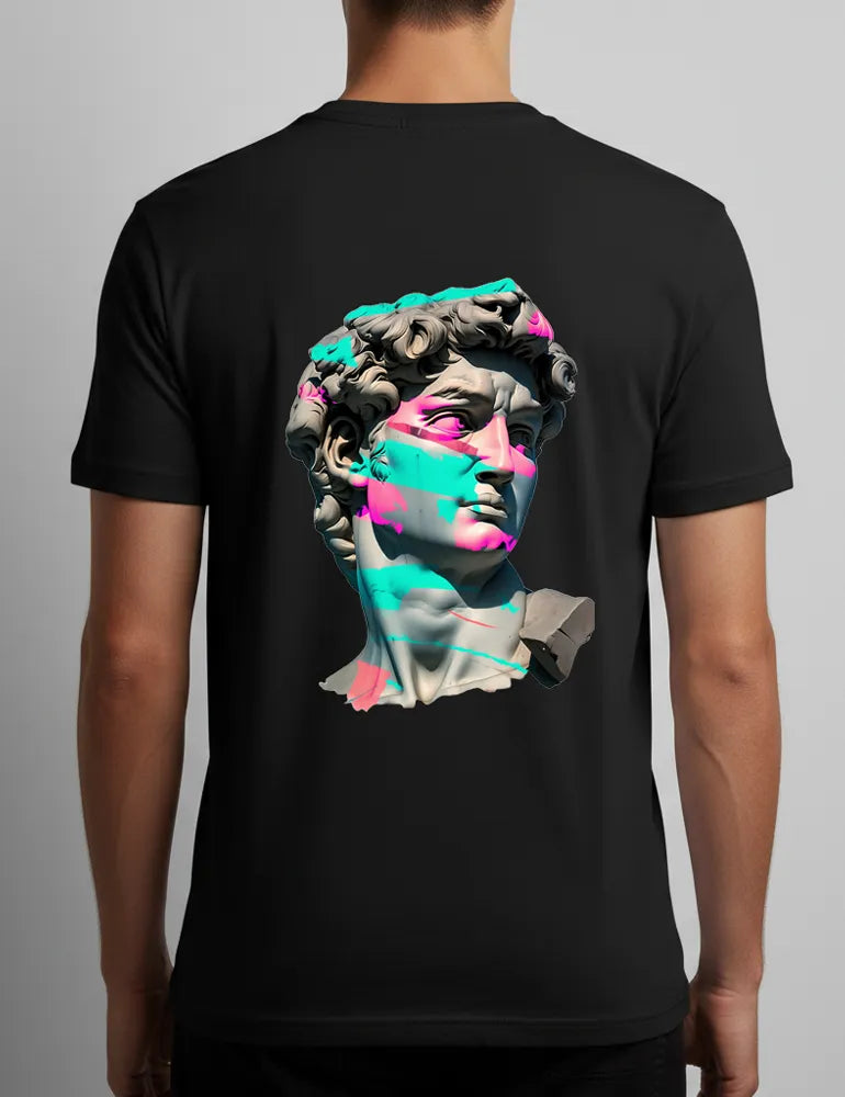 Urban Anthem No. 01 - Unisex Greek Statue Street Remix Tee | The Debris Series by Kaelo X<span> - </span>Black, 5XL image
