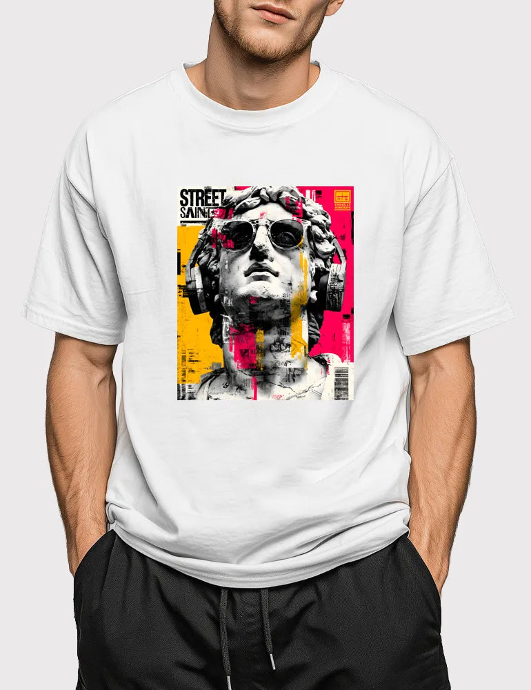 Street Saints No. 01 - Unisex Urban Graphic Streetwear Tee | The Debris Series by Kaelo X image 1