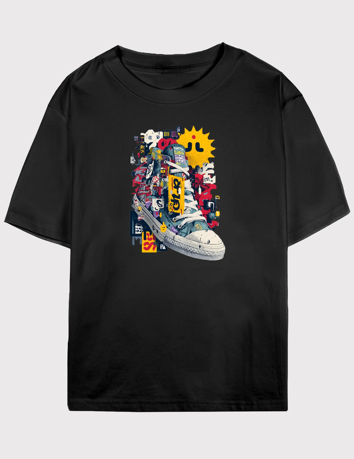 Kick Theory No. 04 - Unisex Urban Sneaker Culture Graphic Tee | Debris Series by Kaelo X image 0