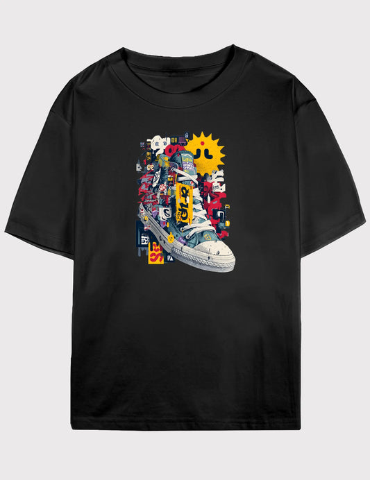 Kick Theory No. 04 - Unisex Urban Sneaker Culture Graphic Tee | Debris Series by Kaelo X image 0