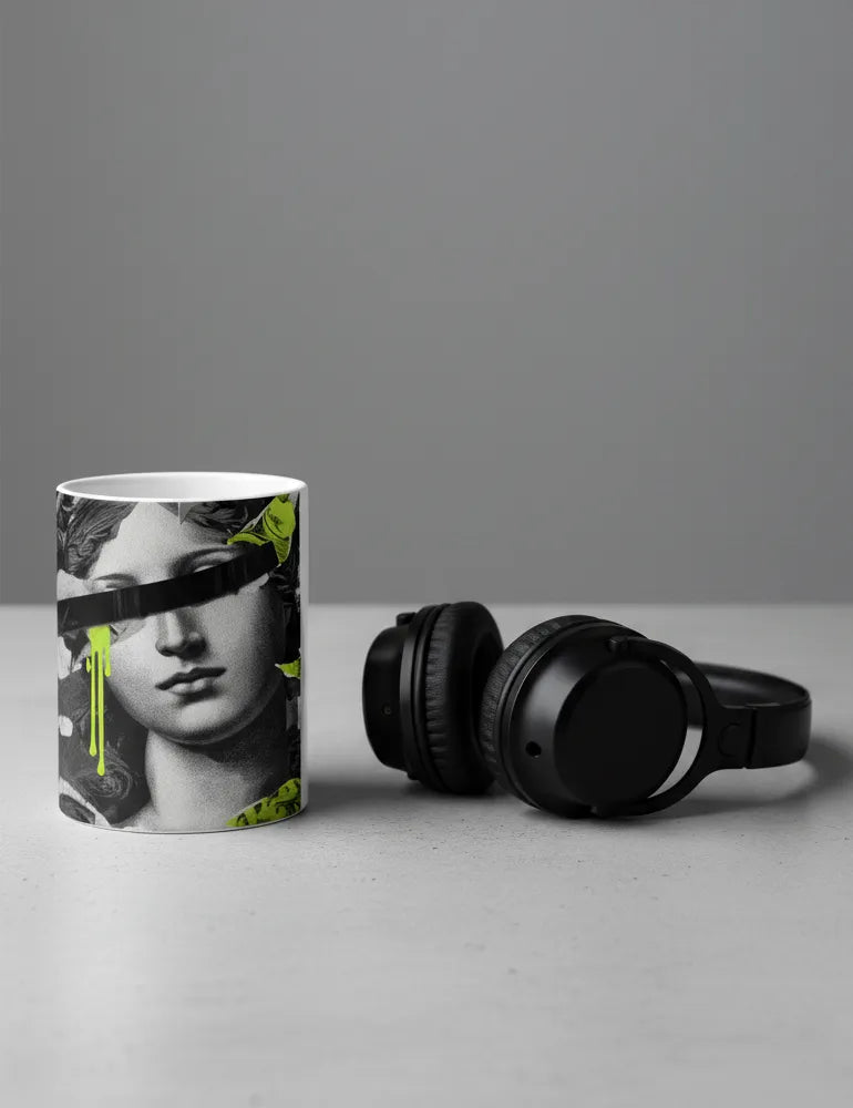 Censored Muse No. 04 - Renaissance Street Remix Art Mug | Kaelo X Artist Series image 1