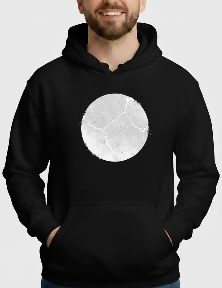 Absolute Zero No. 01 - Distressed Glitch Circle Hoodie | Julian Hayes Signature Series image 2