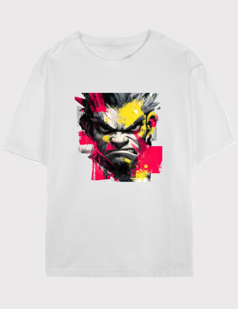 Glitch Gladiator No. 09 - Unisex Cyberpunk Street Graffiti Tee | The Debris Series by Kaelo X image 2