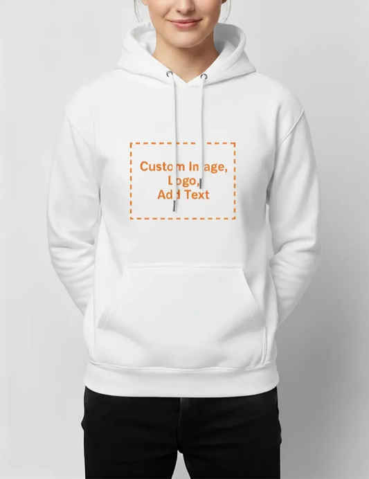 The Bespoke Canvas - Unisex Custom Art Hoodie | Personal Atelier Series Add Text/Image/Logo image 0
