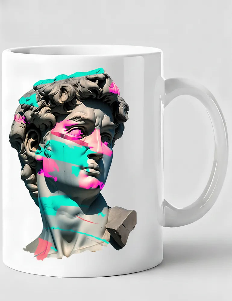 Urban Anthem No. 01 - Greek Statue Street Remix Art Mug | Kaelo X Artist Series image 0