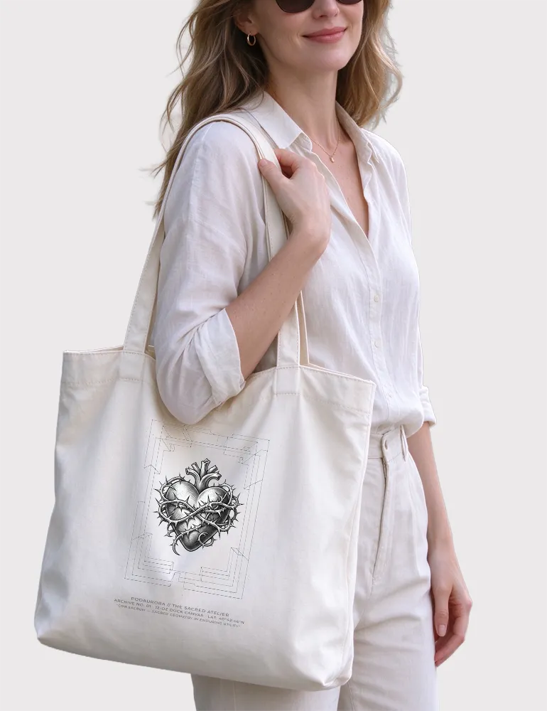 The Sacred Atelier No. 01 Heavyweight Canvas Tote | The Archive