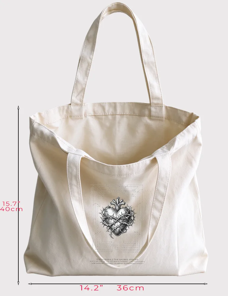 The Sacred Atelier No. 01 Heavyweight Canvas Tote | The Archive