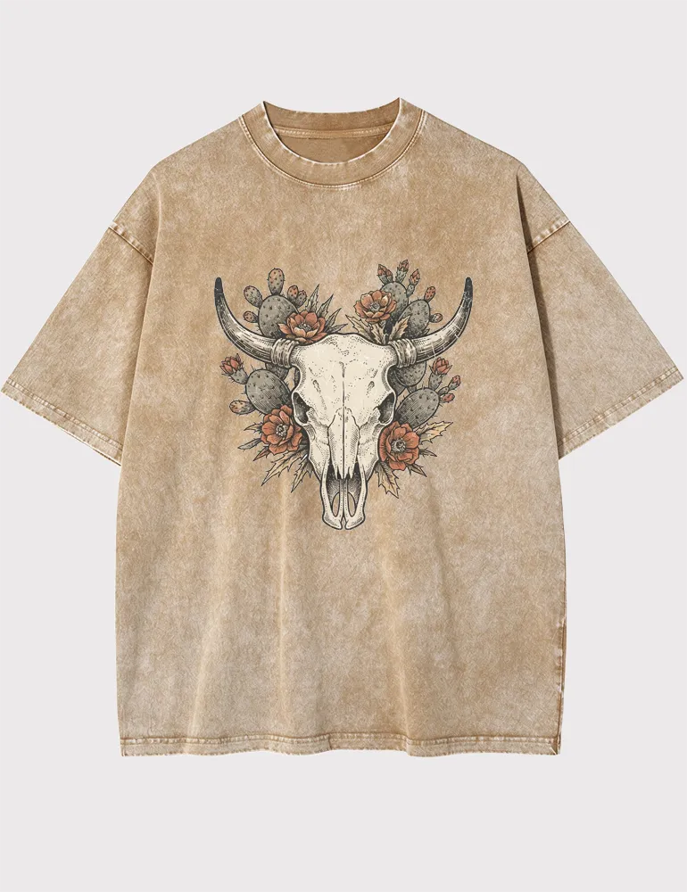 The Lone Horizon No. 01 Washed Vintage Tee | Wild Territory Archive