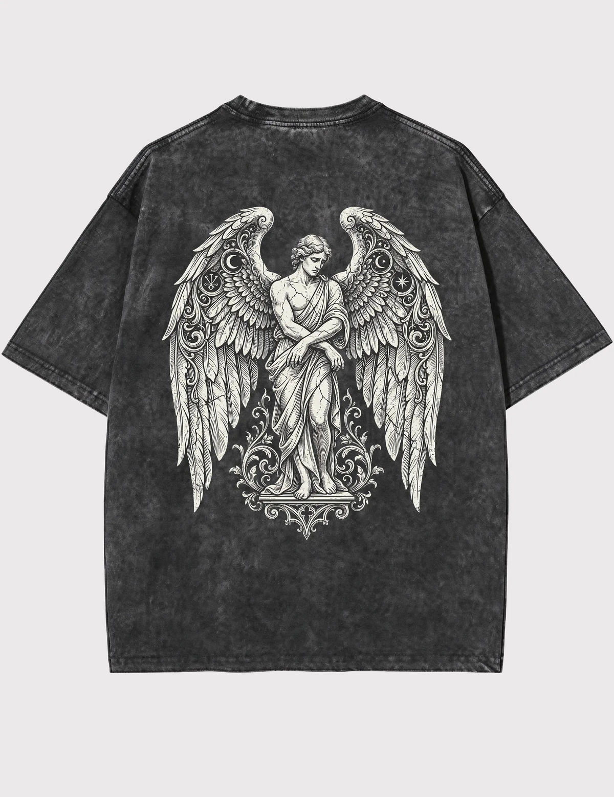 The Fallen Seraph No. 06 Boxy Vintage Washed Tee | The Archive Series