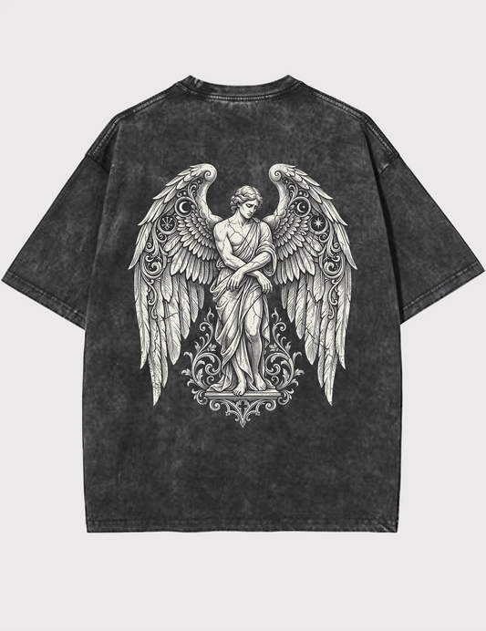The Fallen Seraph No. 06 Boxy Vintage Washed Tee | The Archive Series