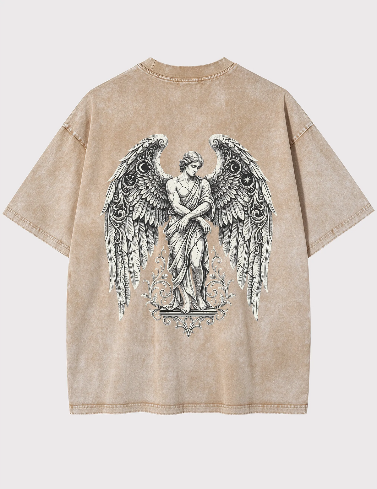The Fallen Seraph No. 06 Boxy Vintage Washed Tee | The Archive Series