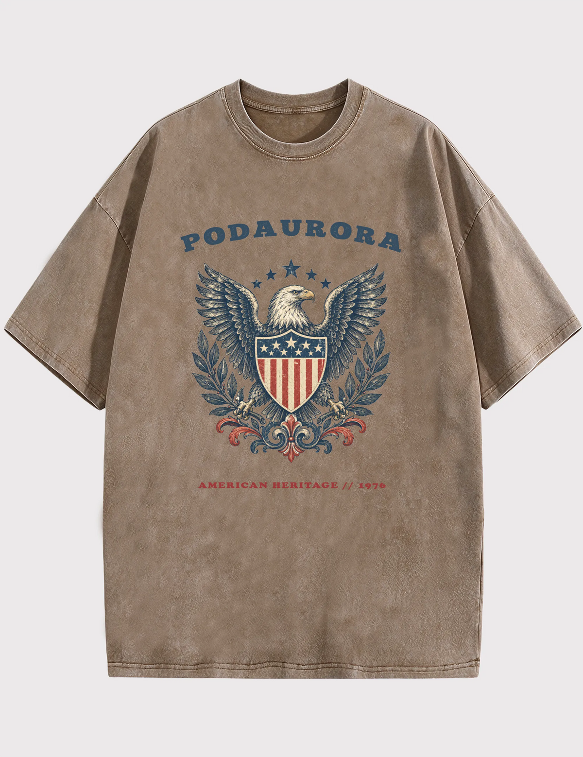 American Heritage No. 01 Acid Snow-Washed Tee | The Archive Series