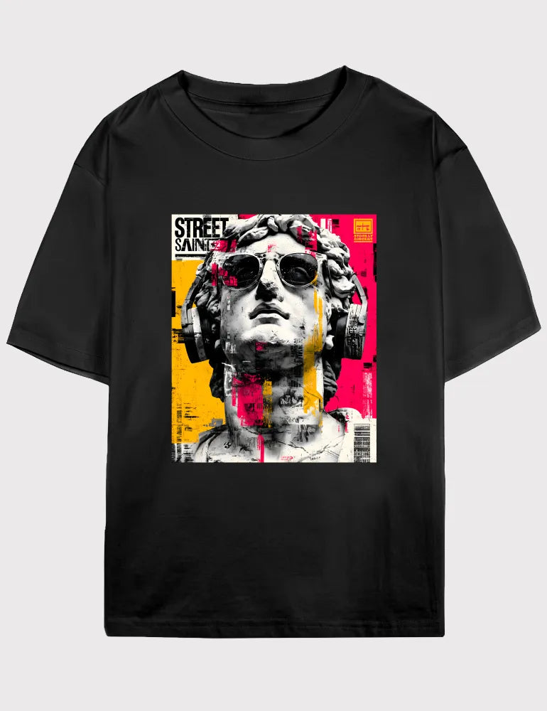 Street Saints No. 01 - Unisex Urban Graphic Streetwear Tee | The Debris Series by Kaelo X image 2