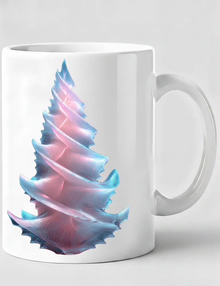 Radiant Spiral No. 02 - 3D Frosted Glass Art Mug | Ryu Tanaka Artist Series image 0