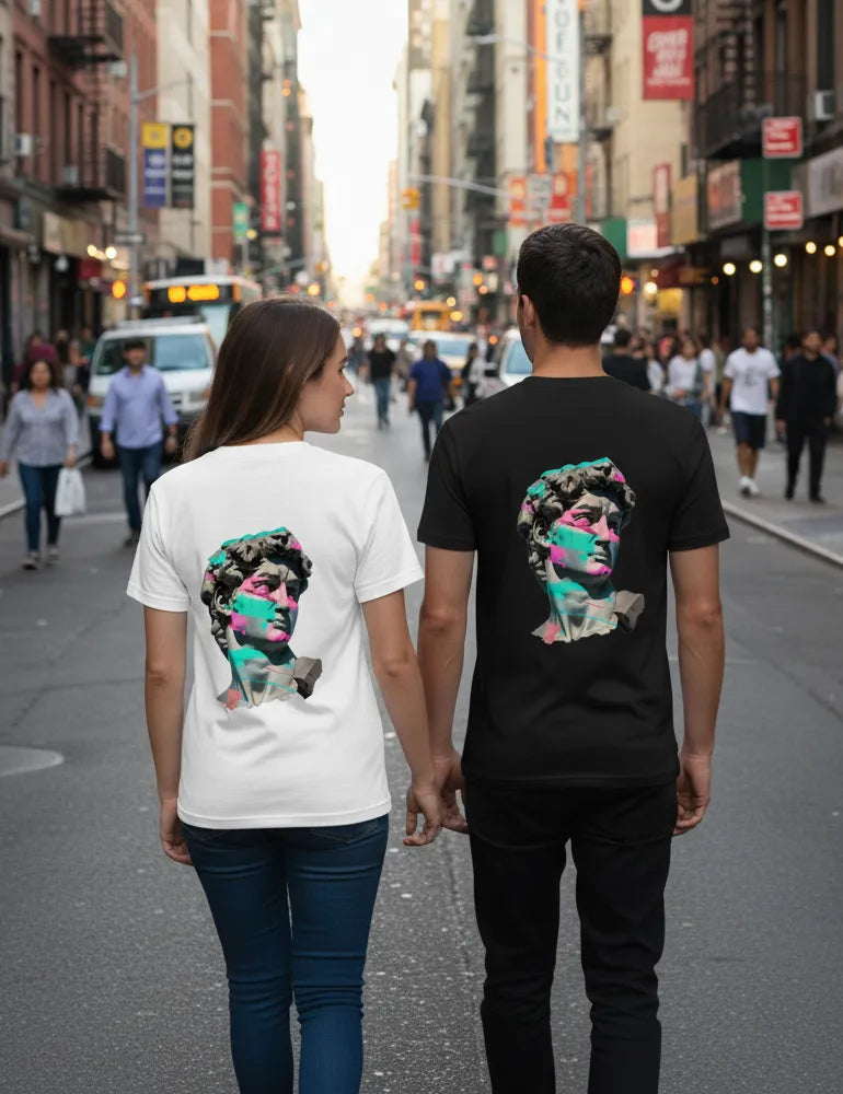 Urban Anthem No. 01 - Unisex Greek Statue Street Remix Tee | The Debris Series by Kaelo X image 4