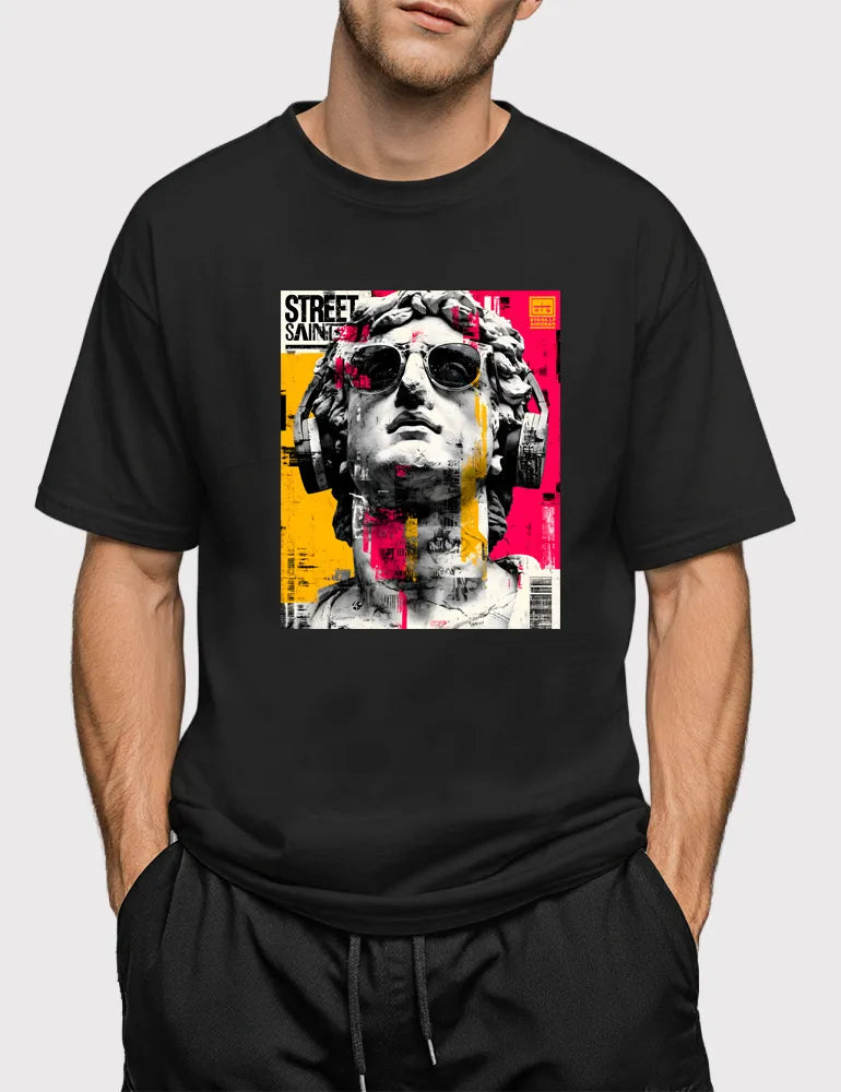 Street Saints No. 01 - Unisex Urban Graphic Streetwear Tee | The Debris Series by Kaelo X image 3