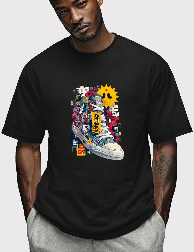 Kick Theory No. 04 - Unisex Urban Sneaker Culture Graphic Tee | Debris Series by Kaelo X image 1