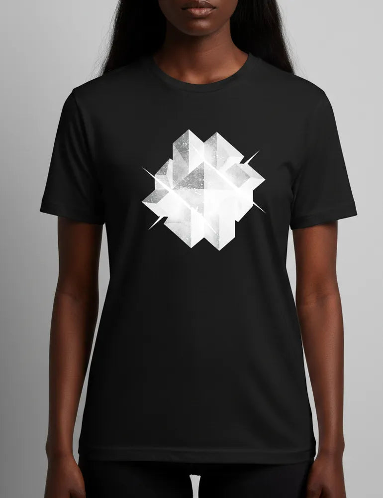The Construct No. 01 - Unisex Brutalist Geometric Tee | Julian Hayes Signature Series image 0