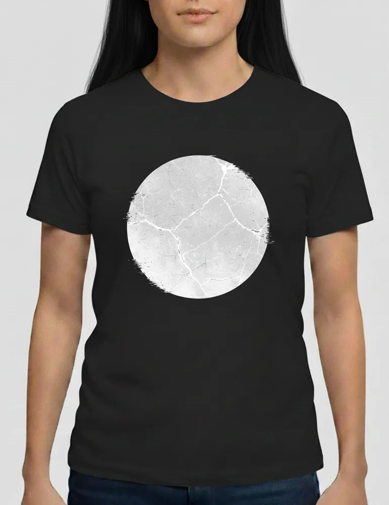 Absolute Zero No. 01 T-Shirt - Minimalist Glitch Circle image 0