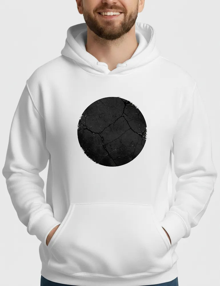 Absolute Zero No. 01 - Distressed Glitch Circle Hoodie | Julian Hayes Signature Series image 3